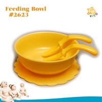 Feeding bowl with suction Base